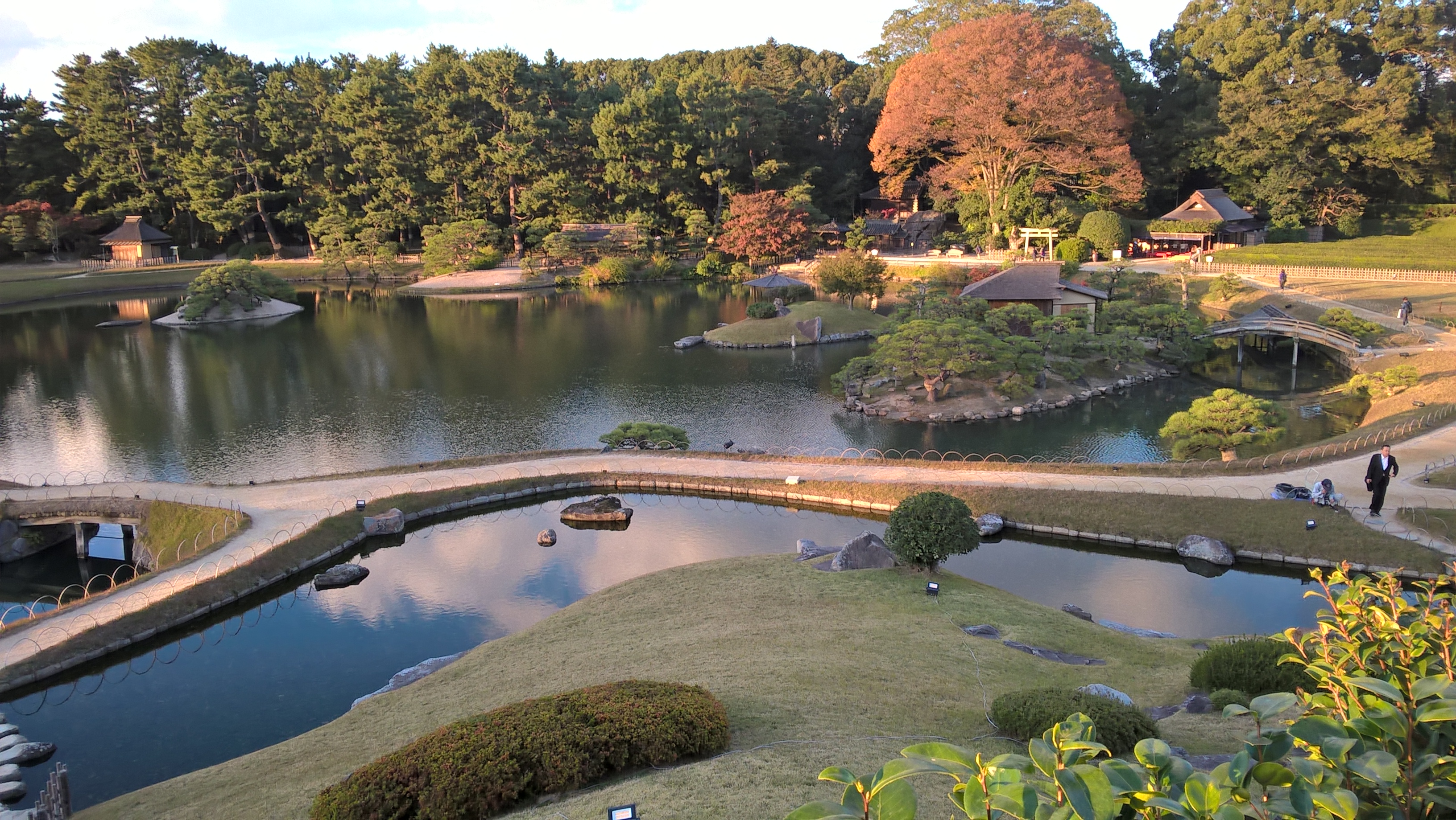 Jardin Koraku-En à Okayama au Japon